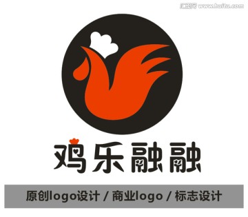 鸡头logo