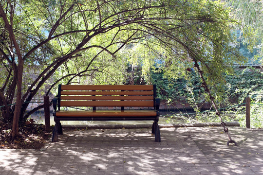长条椅子 公园板凳