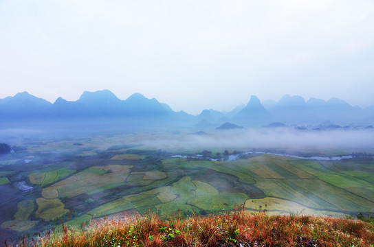 雾景 有噪点