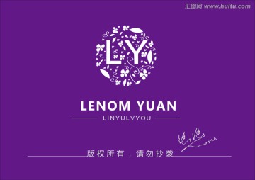 花卉logo 創(chuàng)意logo
