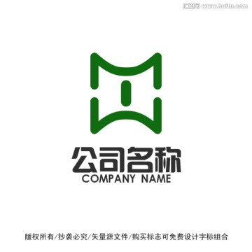 M字母標志logo