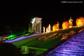 深圳世界之窗夜景