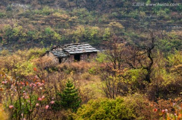 太行山石板房