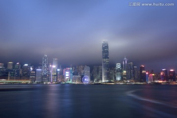 香港 维多利亚港 夜景