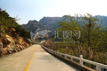 泰山风光 泰山桃花峪风光