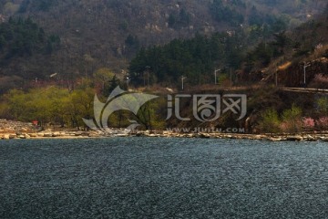 泰山风光 泰山桃花峪风光