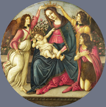 人物油画 玛尼菲卡特的圣母