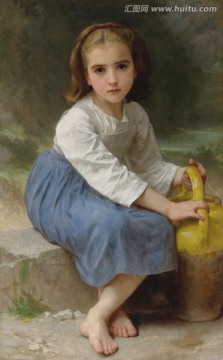 女性油畫