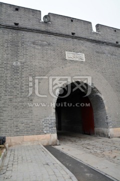 北京宛平城门洞