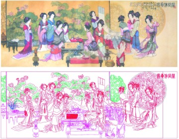 蘭閨雅樂圖