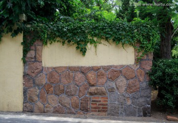 石墙背景