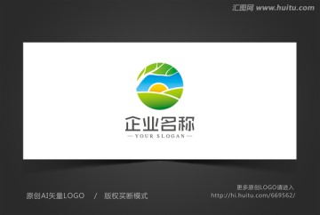 农业标志 粮食logo