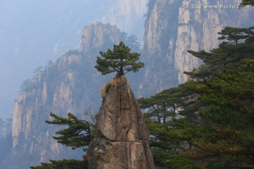 黄山妙笔生花景观