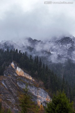 九寨山色