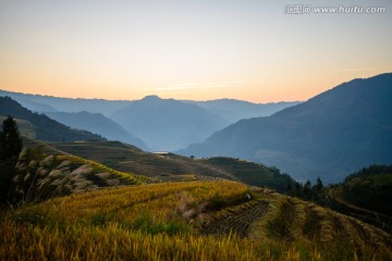 龙脊梯田日出