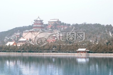 颐和园雪景