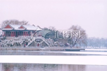 颐和园雪景