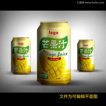 芒果飲料包裝