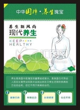 健康養(yǎng)生宣傳海報(bào)