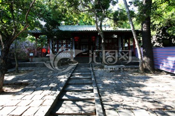 海口风光 五公祠 建筑 海口