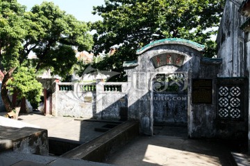 海口风光 五公祠 建筑 海口