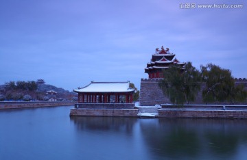 故宫角楼雪景