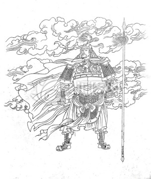 王彥章畫像