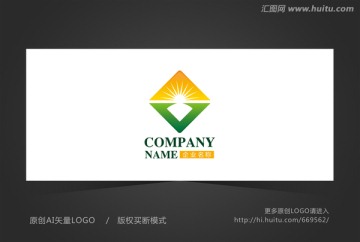 农业标志 粮食logo