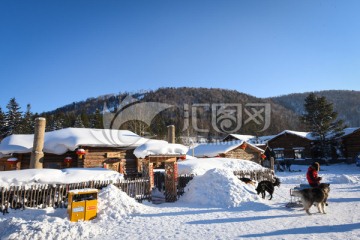 雪乡雪景