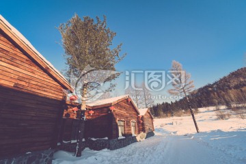 雪乡雪景