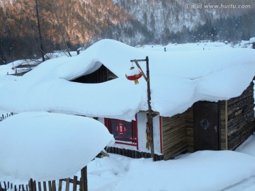 中国雪乡 雪乡风光