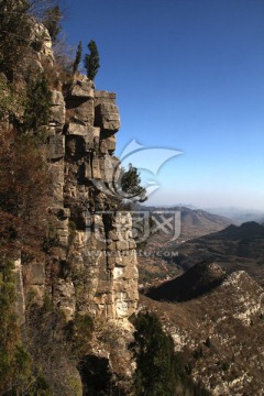 仰天山 悬崖峭壁