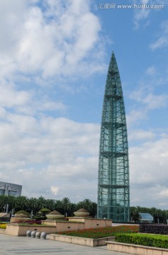 世纪广场玻璃塔