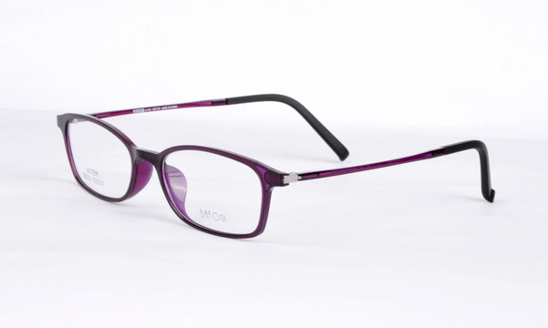 紫色板材眼镜 镜架