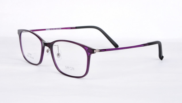 紫色眼镜 镜框