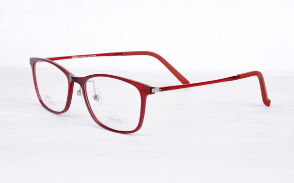 红色眼镜 镜架