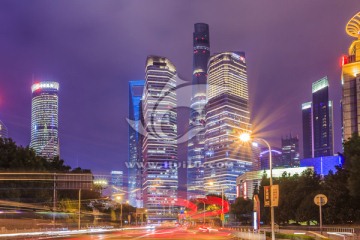 上海浦东夜景