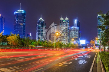 上海浦东夜景