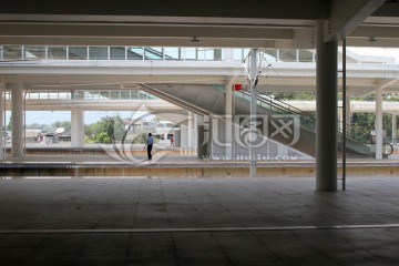 黄山北站站台