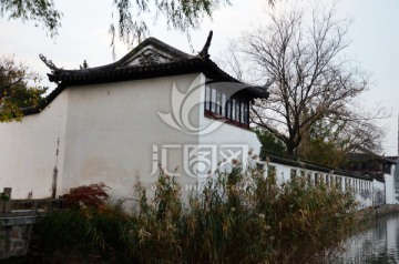 苏州藕园外墙