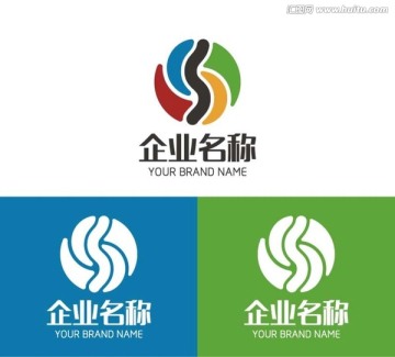 字母S logo