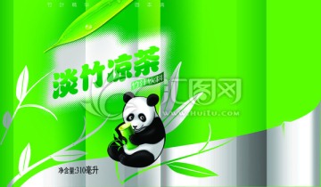 熊貓（psd包裝分層文件）