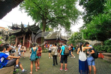 上海豫园打唱台和煦堂