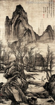 步溪圖