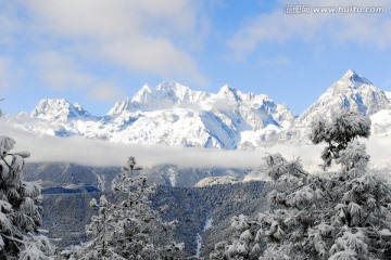 冬季的玉龙雪山