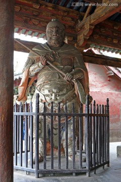 山西晉祠神像