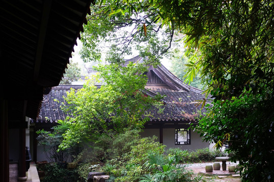 岳麓书院园林风景