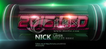2015LED字體樣式