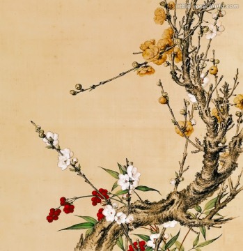 花鳥圖冊十開