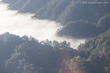 黄山 山峦起伏